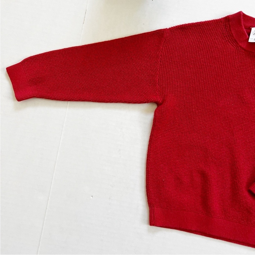Zara Kids Red Sweater - Picture 3 of 6